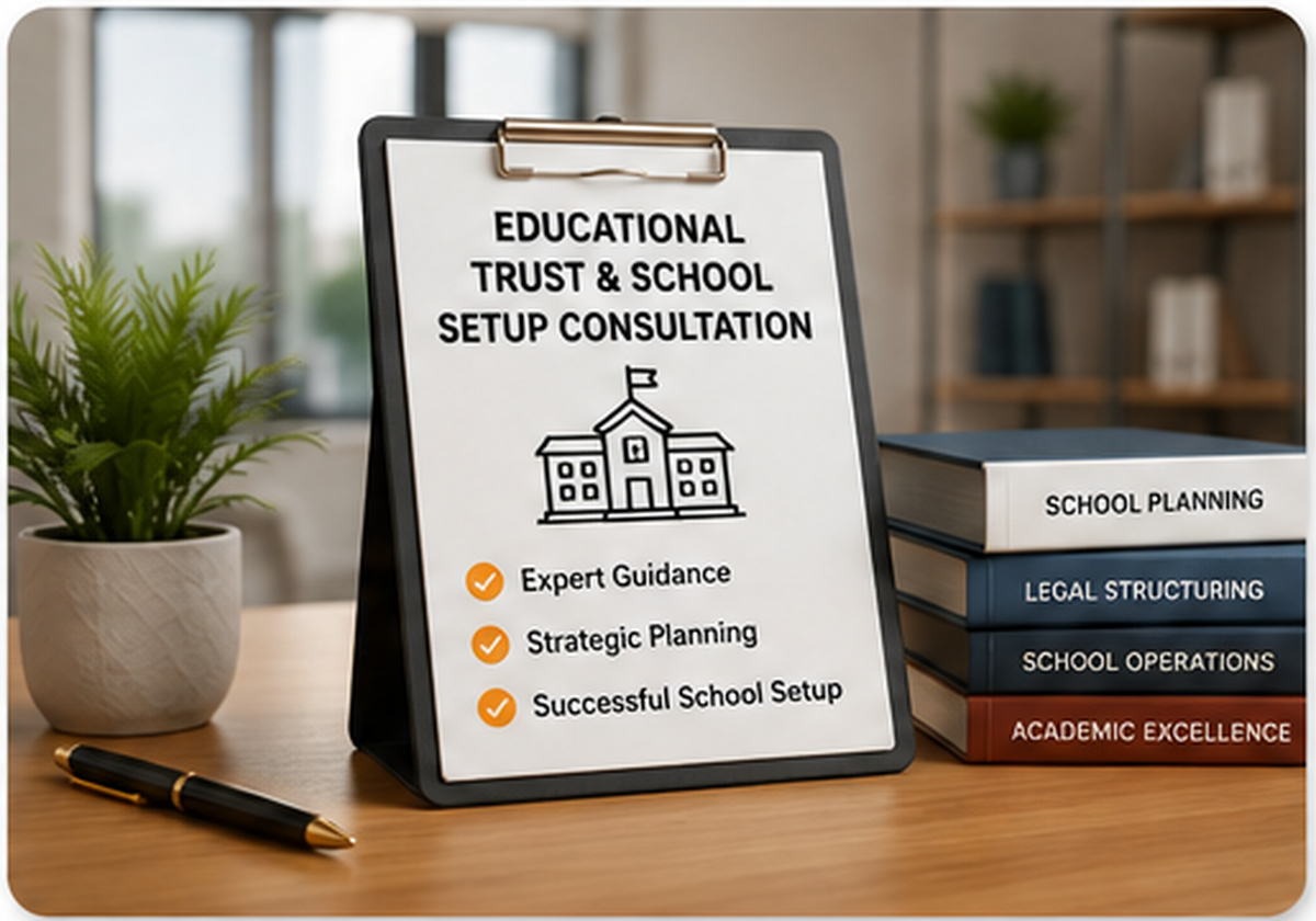 Educational trust and school setup consultation
