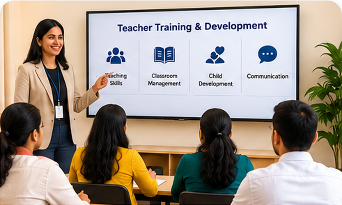 Teacher and principal training support